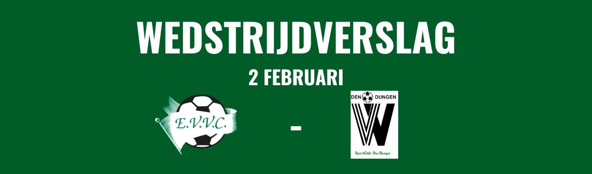 Wedstrijdverslag - 2 februari