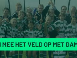 MO11 mee het veld op met Dames 1