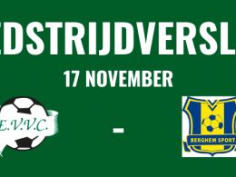 Wedstrijdverslag - 17 november